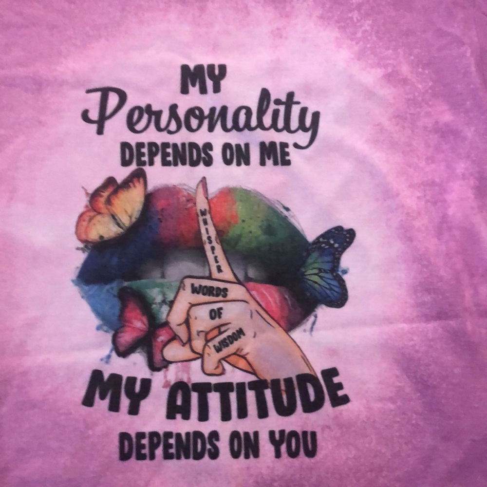 Depends on you Tee 💜